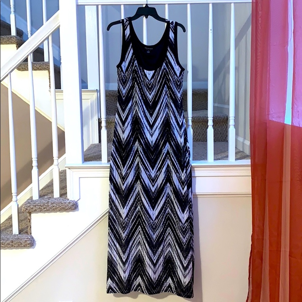 Tank style maxi dress/ Connected Apparel